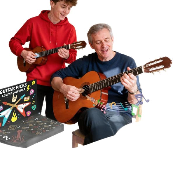 2025 Gitarplekter Julekalender - Gitarplekter Nedtelling til Jul Blindboks