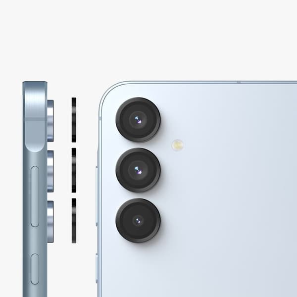 Ringke Galaxy A35 / A55 5G Linsebeskyttelse Hærdet Glas Sort