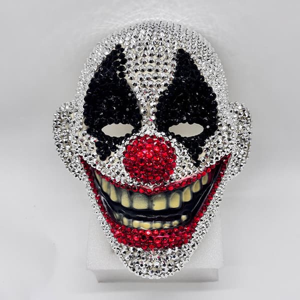 Klovnemaske Halloween Festmaske clown