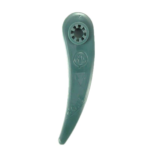 100 stk gressklipperblader, plast erstatningsblader, gressklipperblad erstatning, erstatningsblad plastblader for Bosch Durablade modeller