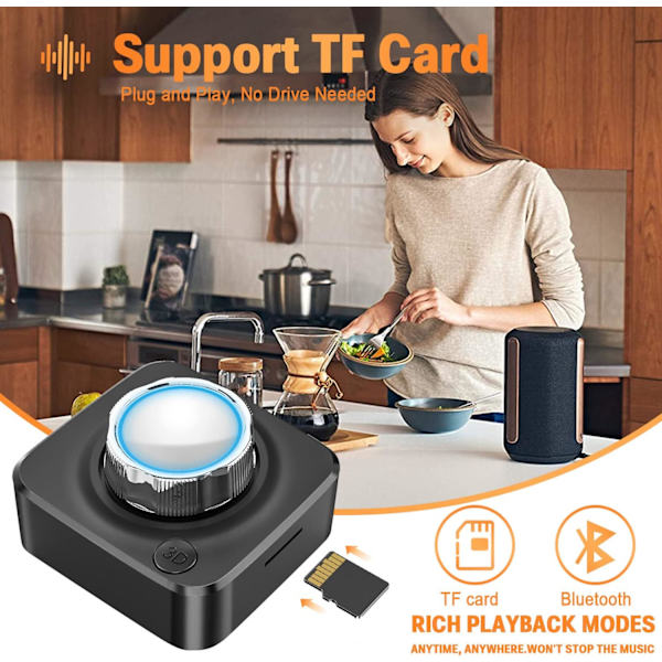 Bluetooth 5.0 Receiver - Bluetooth audio adapter til musik