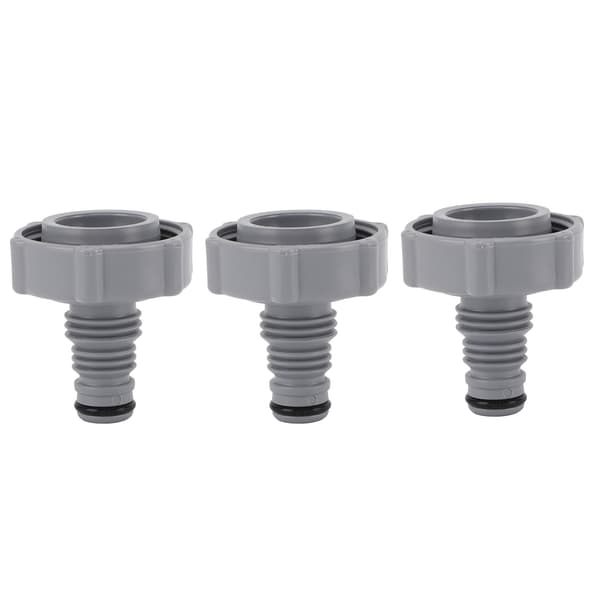 3 STK./Sælg Bestway P6H1419 Slangeadapter (Grå? 32 mm) Tilslutningsadapter