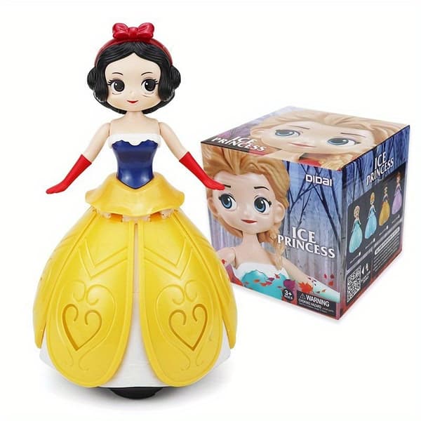 Disney Prinsesse Dansende Roterende Figur Samleobjekt Gave - Flott som gave! Aisha