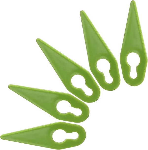 Kompatible plastblader for Gtech ST01 ST02 ST04 ST05 ST20 gresstrimmer, pakke med 100