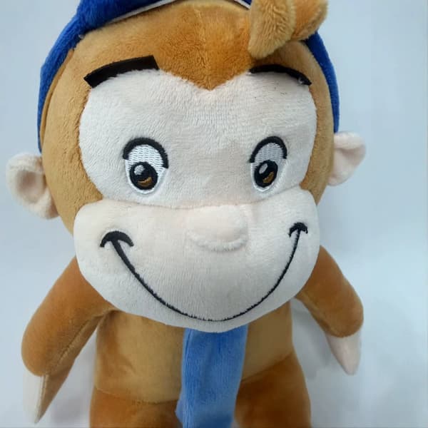 Amerikansk Applause Curious George plysdyrfigur 30cm brown monkey