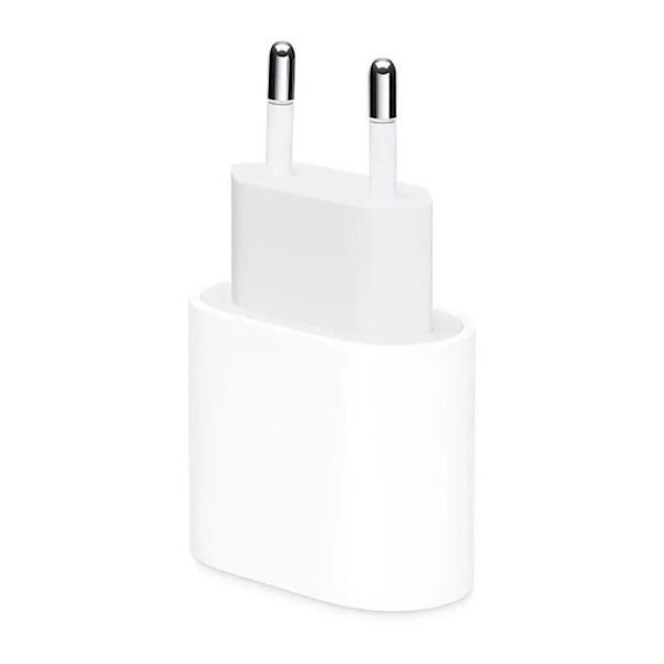 25W hvit USB-C hurtiglader for iPhone 16 Pro Max, iPhone 16 Pro, iPhone 16, iPhone 16 Plus