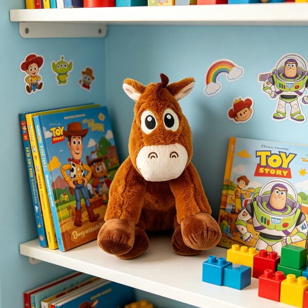 Sød Pixar Pony Plyslegetøj, Børnefødselsdagsgave 25cm