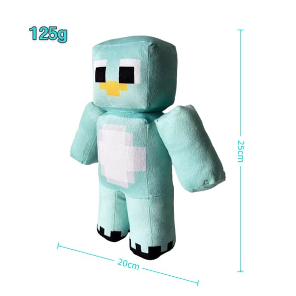 Milo och Chip Plyschleksaker - Spel Merchandise Orange Printed Cube Man 25cm