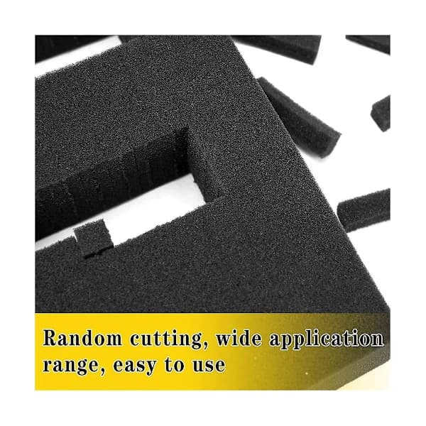 4 Pcs Removable Foam Inserts Pick Pre Square Foam Pad With Bottom Use For Board Game Box Cases S