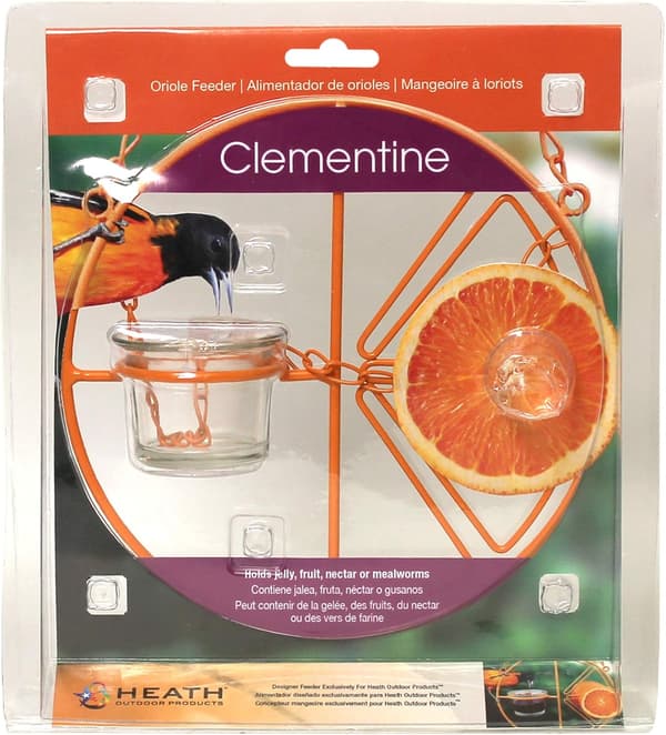 Automatisk fuglefoder Clementine Oriole Foder Orange