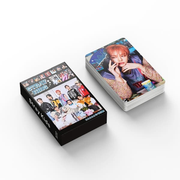 55 Stray Kids Album Mindekort