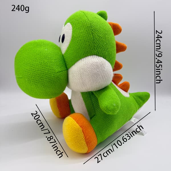 Super Mario Vihreä OYO Dinosaurus Pehmolelu Nukke Blue Yoshi 24cm