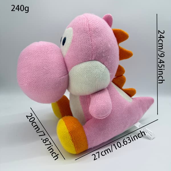 Super Mario Vihreä OYO Dinosaurus Pehmolelu Nukke Blue Yoshi 24cm