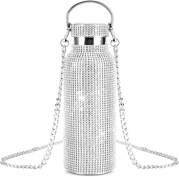 Termoflaske, Glitter Vandflasker, Bling Vandflaske Rustfrit Stål Termo 2