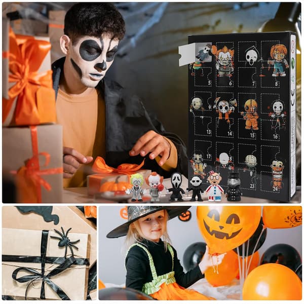 Halloween Julekalender 2026, Klassisk Gyserfilm Karakter Samleobjekt