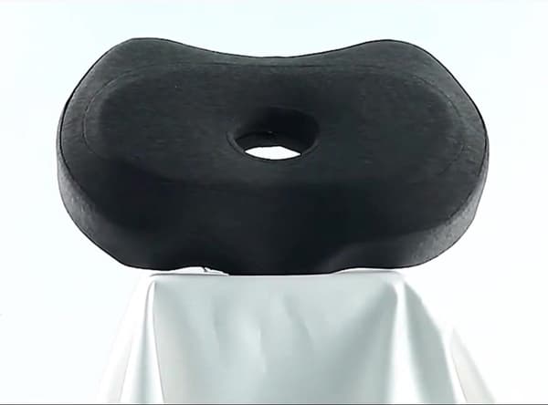 Piercingpute - Ørepiercingpute for sidesovere - Sidepute - Memory Foam Pute - Ergonomisk - Pute med hull for øret