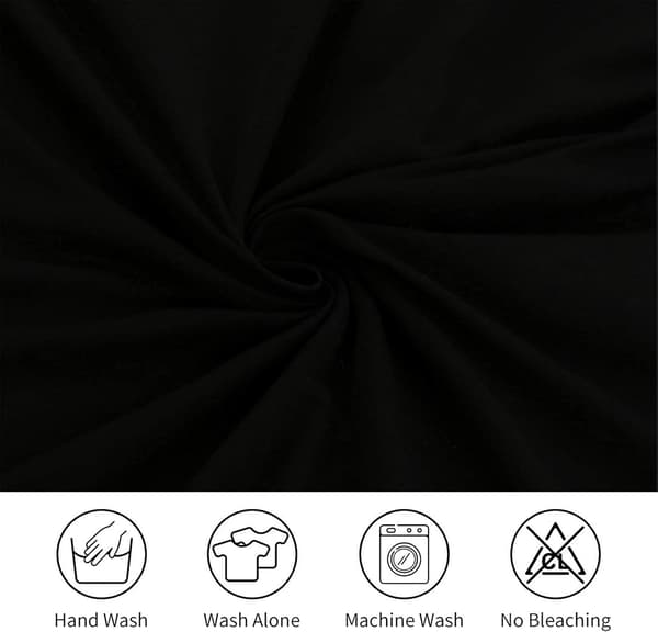 Barnprinsessklänning med tryck, ärmlös aftonklänning för flickor 6pcs black