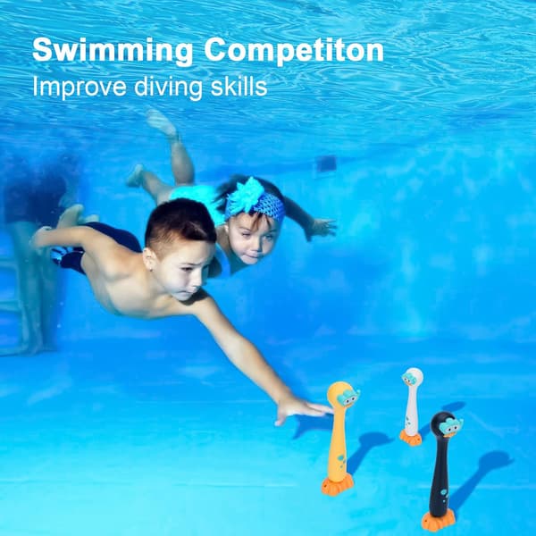 Sommerlegetøj Undervands Pool Spil Dykkerpinde And 3-pak