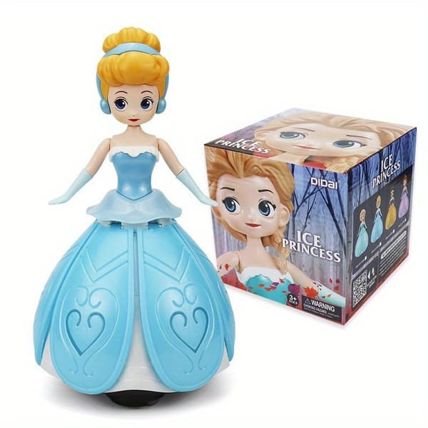 Disney Princess Dansande Roterande Figurin Samlarobjekt Gåva - Perfekt som present! White Snow