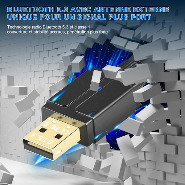 Dongle Bluetooth 5.3, Bluetooth-nøgle til PC Bluetooth USB