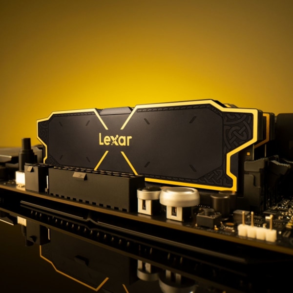 Lexar THOR OC 16G 6000Mhz DDR5 Skrivbord Minne Vit vit