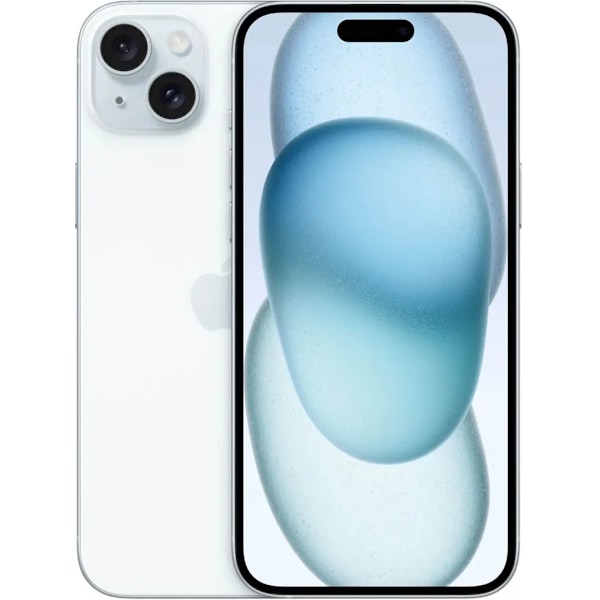 iPhone 15 128GB Blå Grade A++ Premium 100% Batteri Refurbished