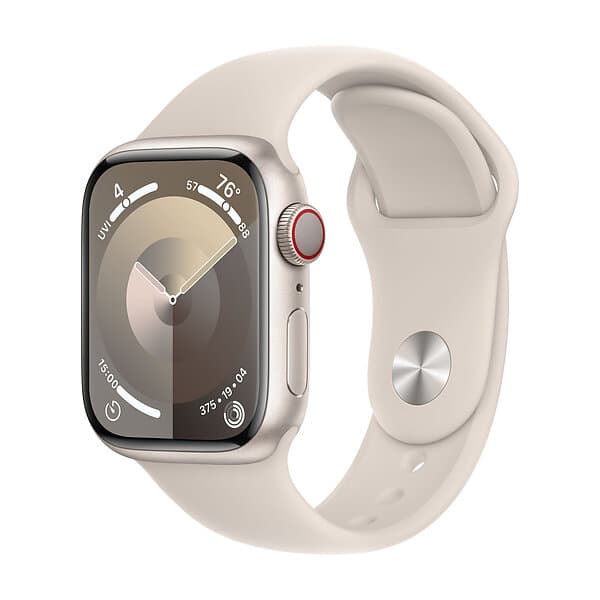 Apple Watch 9 Aluminium 41mm eSIM Sølv Grade A