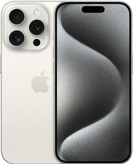 iPhone 15 Pro 128GB Silver Grade  A+ Premium 100% Batteri Refurbished