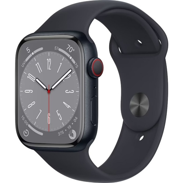 Apple Watch 8 Aluminium 45mm eSIM Black Grade A Used
