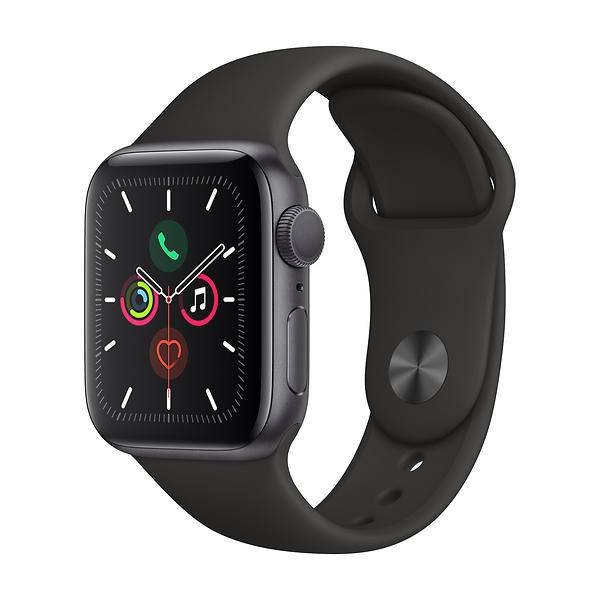 Apple Watch 5 Aluminium 40mm GPS Svart Grade C