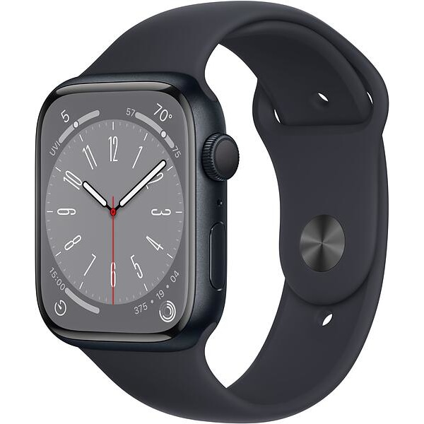 Apple Watch 8 Aluminium 45mm WiFi Svart Grade B