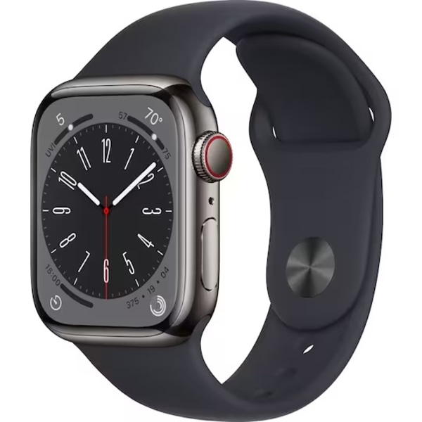 Apple Watch 8 Aluminium 41mm eSIM Svart Grade A