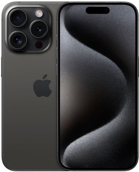 iPhone 15 Pro 128GB Sort Grade B Renoveret