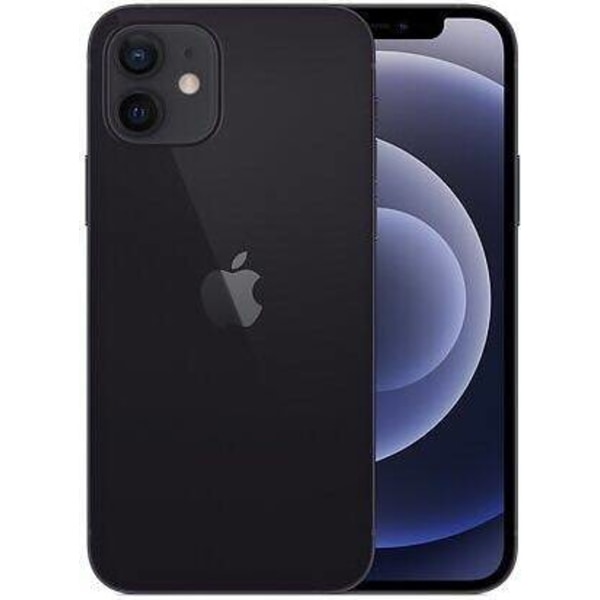 Käytetty iPhone 12 64GB Black Grade A musta