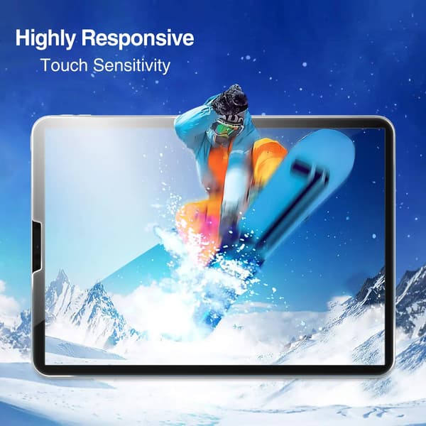 Skärmskydd kompatibelt med Apple iPad Air Pro 11\" 2024 9.7 10.2 10.5 10.9 4:e 5:e 6:e 7:e 8:e 9:e 10:e 11:e Gen Härdat Glas Film iPad 9th Gen