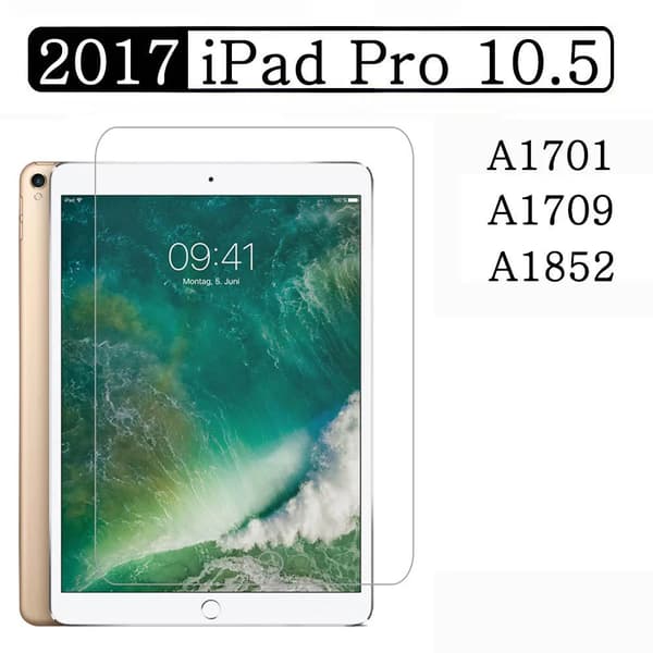 Skärmskydd kompatibelt med Apple iPad Air Pro 11\" 2024 9.7 10.2 10.5 10.9 4:e 5:e 6:e 7:e 8:e 9:e 10:e 11:e Gen Härdat Glas Film Pad Pro 10.5 2017
