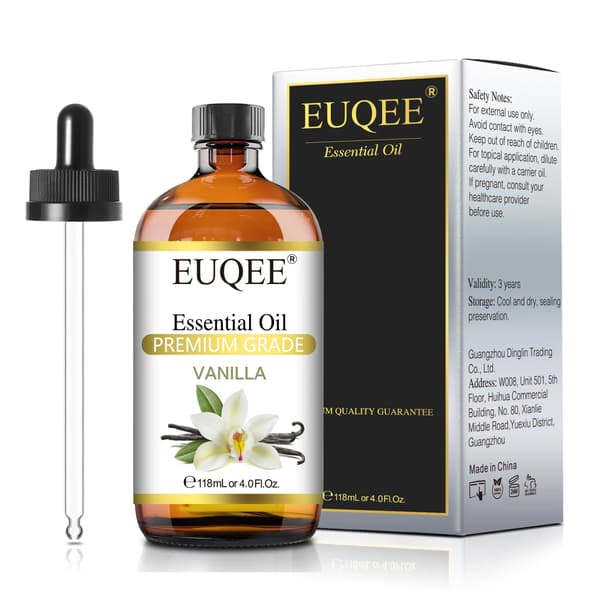 EUQEE 4 Fl Oz p Hemmamassage 118ml Vanilla 118ml