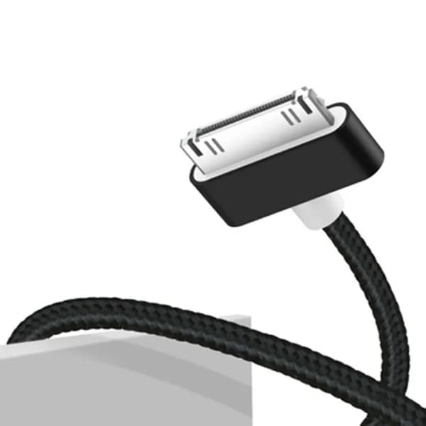 kompatibel iphone 4s kabel 30-stifts snabbladdare usb kompatibel apple iphone 4 s iPad 2 3 iPod Touch Nano iphone4 Data Sync sladd adapter kablar Silver 2m