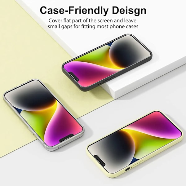 Kompatibelt iPhone 16e Härdat Glas For iPhone 16e 4 pieces