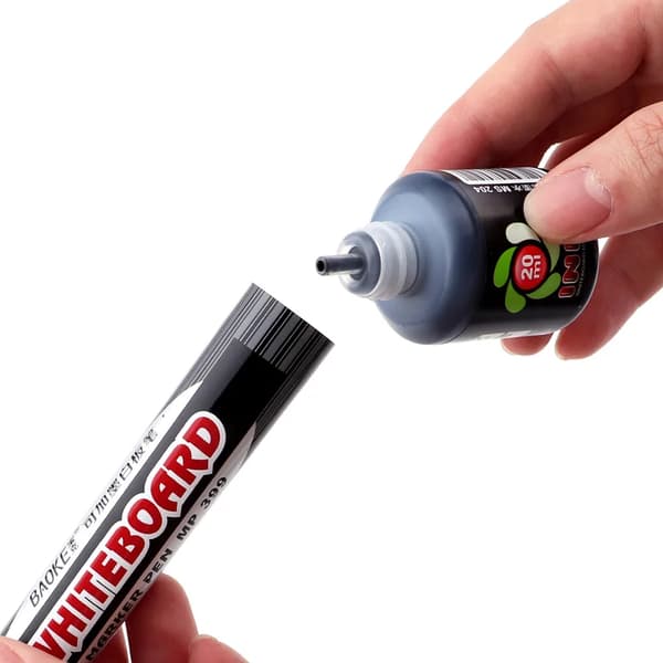 BAOKE MS204 20ml Whiteboardmarkörfärg 1 Blue 1 Red
