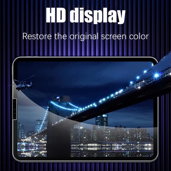3 st Härdat Glas kompatibelt iPad Pro 11 2021 2022 Air 5 4 Full Screen Protector kompatibelt iPad 10:e generationen ipad 10.2 9:e 8/7:e Mini 6 Air 2