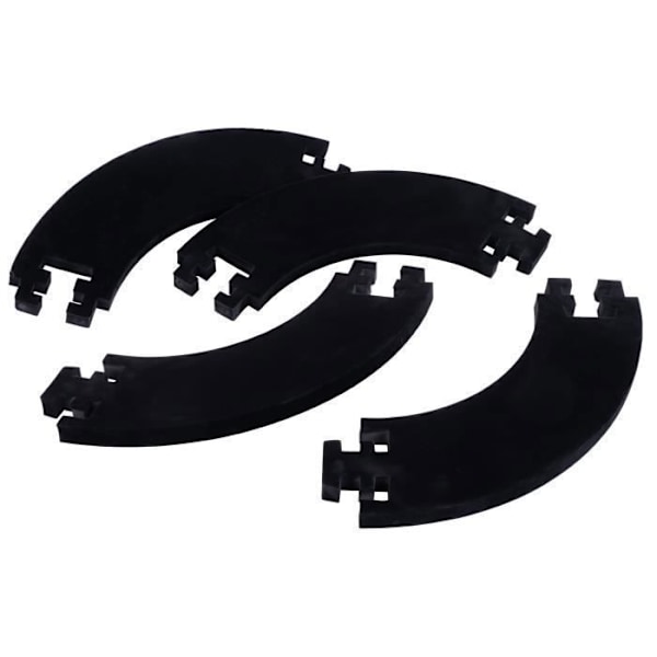 Surroundskyddsring för darttavla i standardstorlek - ENGELHART - Tjocklek 27 mm - Svart