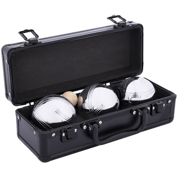 Petanquefodral - Ej specificerat - 3 kulor 74 mm - Stålmetall - 660 g styck - Kompakt