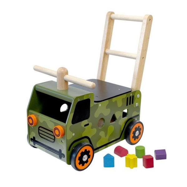 Evolutionär bärare Army truck - I M TOY - Grå - Baby 12 månader och över - Blandat militärgrönt