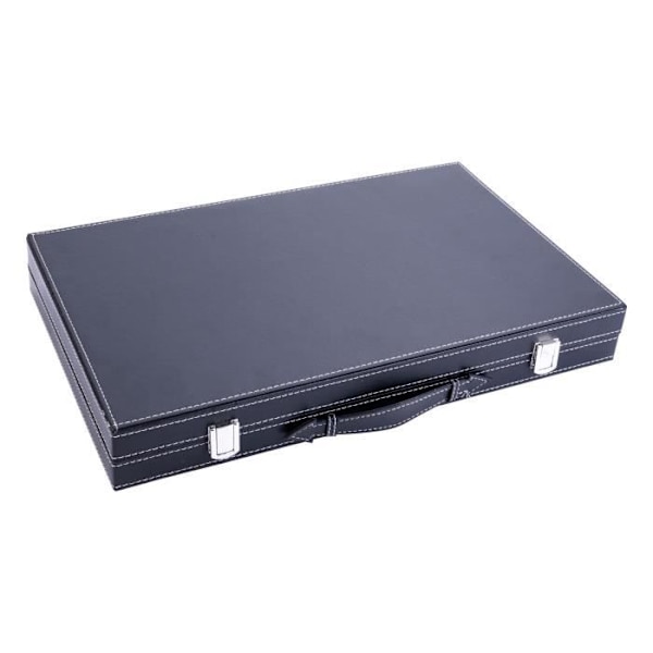 Engelhart- 250501- 18 tums sydd backgammon - röd svart vit