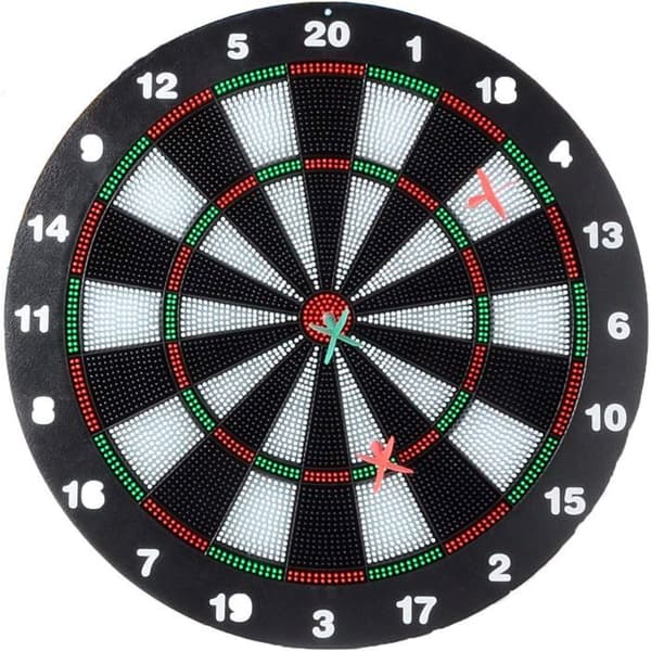 Säker darttavla för barn - Engelhart - Diameter 40 cm - 6 Säkerhetspilar i nylonspets