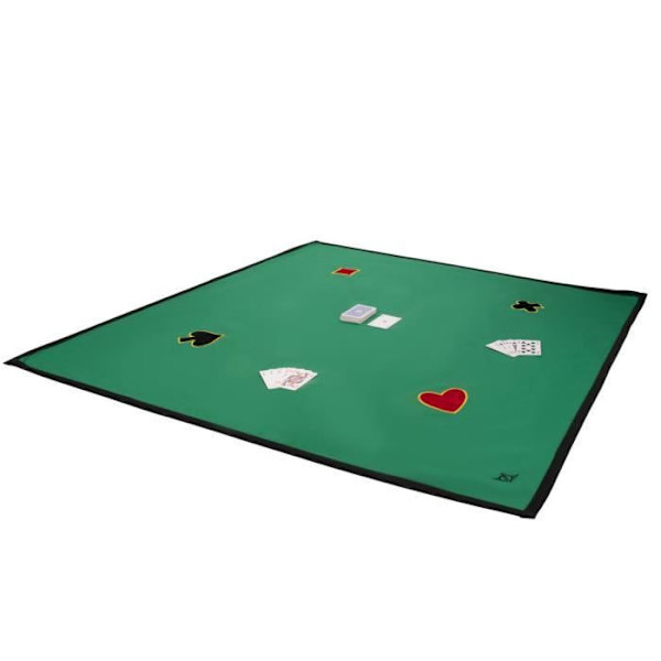 Spelmatta Fyrkantig - Engelhart - 390852 - 150 cm - 100% Bomull - Maskintvättbar - Grön