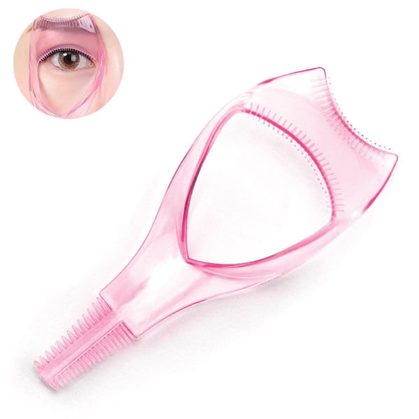 1 st The Mascara Shield | Skyddar ögonlocken från mascara-störningar | Ögonbrynskam | Lash Comb