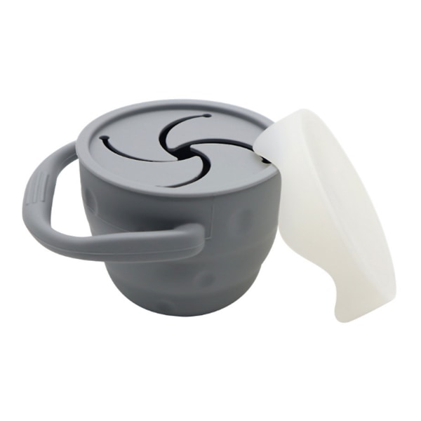 Snack Attack Snack Cup | Snackbehållare i silikon | Lock för toddler och baby