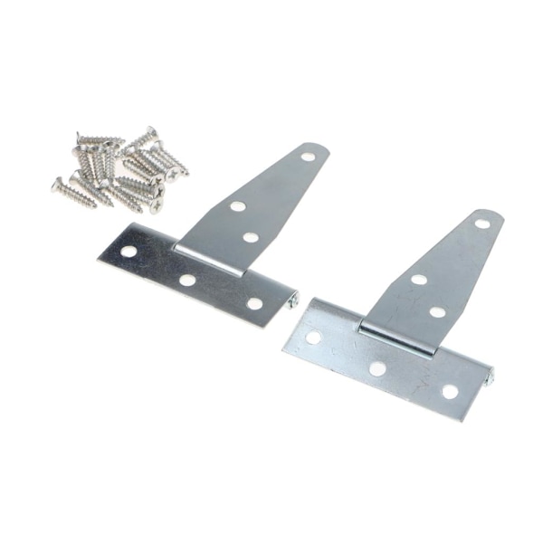 2-4 Packung 1 Par Heavy Duty T Hinge Cabinet Shed Door Gate Tee Hinge 3inch 4 st